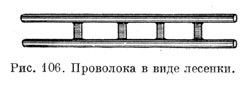 Проволока в виде лесенки