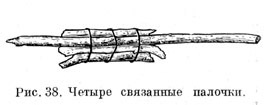 Четыре связанные палочки